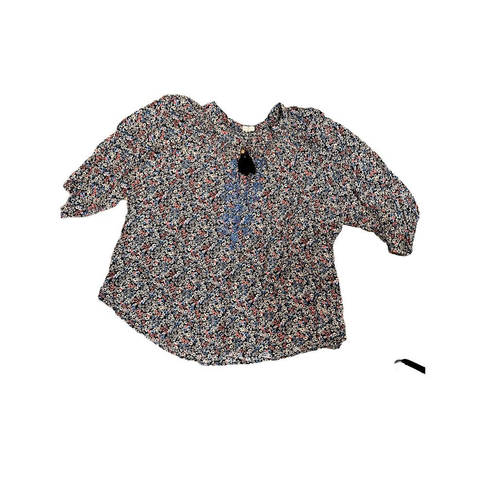 Mason And Bell Women's Floral Top 2x Flowy